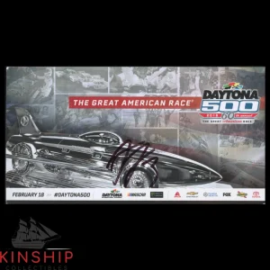 Austin Dillon signed 2018 Daytona 500 Ticket JSA COA NASCAR Auto Rare Z2411