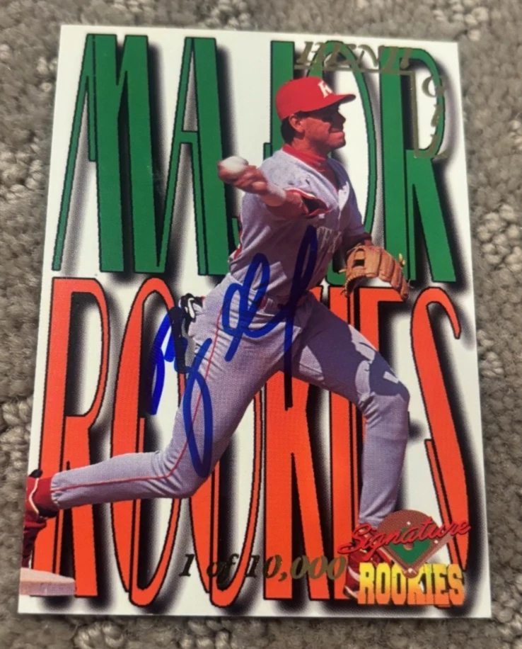 1995 Signature Rookies Benji Gil signed autographed card #MR2 Major Rookies