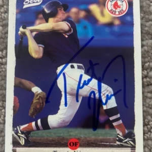 Trot Nixon signed autographed 1995 Best Minor League Card #6 BOSTON RED SOX