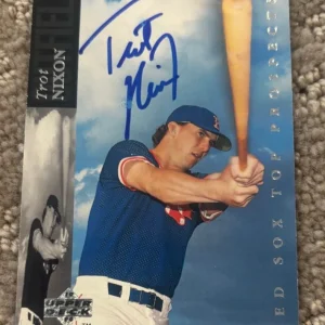 1994 Upper Deck Minor League #4 Trot Nixon signed autographed card Red Sox