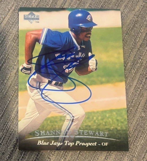 1995 Upper Deck Minor League #32 Shannon Stewart signed autographed card