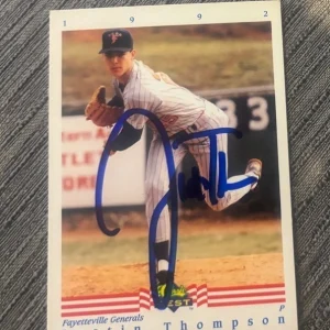 1992 Classic Best Minor League Justin Thompson signed autographed card #105