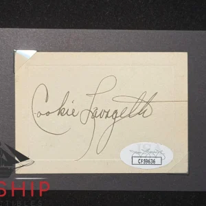 Cookie Lavagetto signed Cut JSA COA Baseball Auto Dodgers Z2465