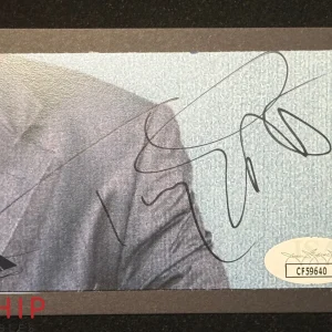 Tony Goldwyn signed Cut JSA COA Actor Tarzan Auto Z2474