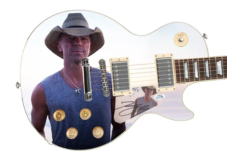 Kenny Chesney Signed Autographed Custom Photo Graphics Guitar ACOA ACOA