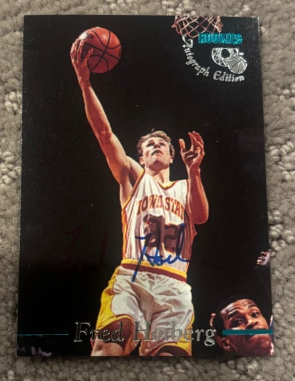 Fred Hoiberg signed autographed basketball card 1995 Classic Rookies Iowa State