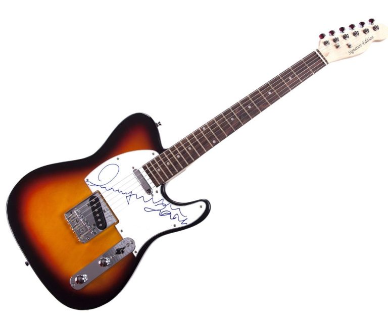 Luciano Pavarotti Signed Autographed Tele Guitar