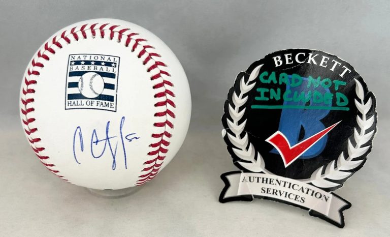 CC Sabathia Signed HOF Baseball New York Yankees Beckett BAS COA