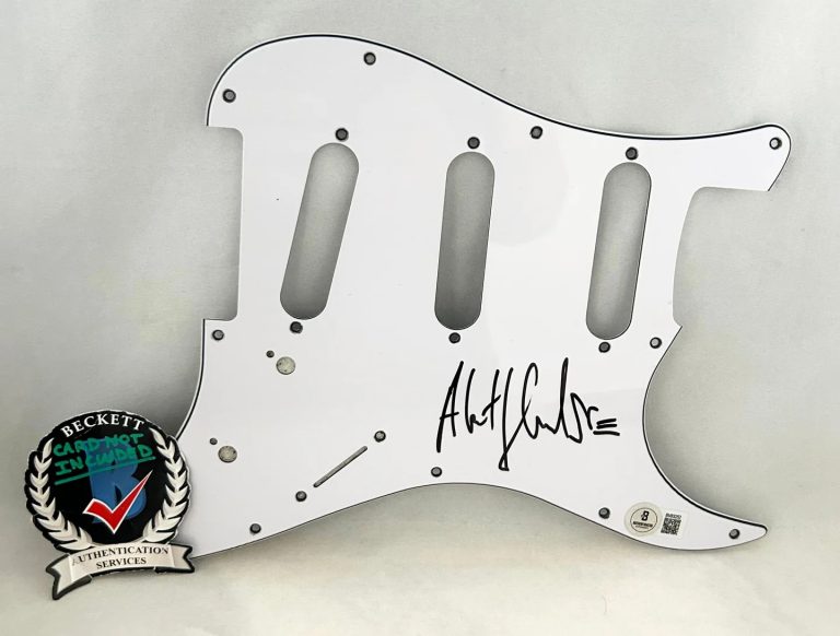 Albert Hammond Jr Signed Electric Pickguard The Strokes Beckett BAS COA