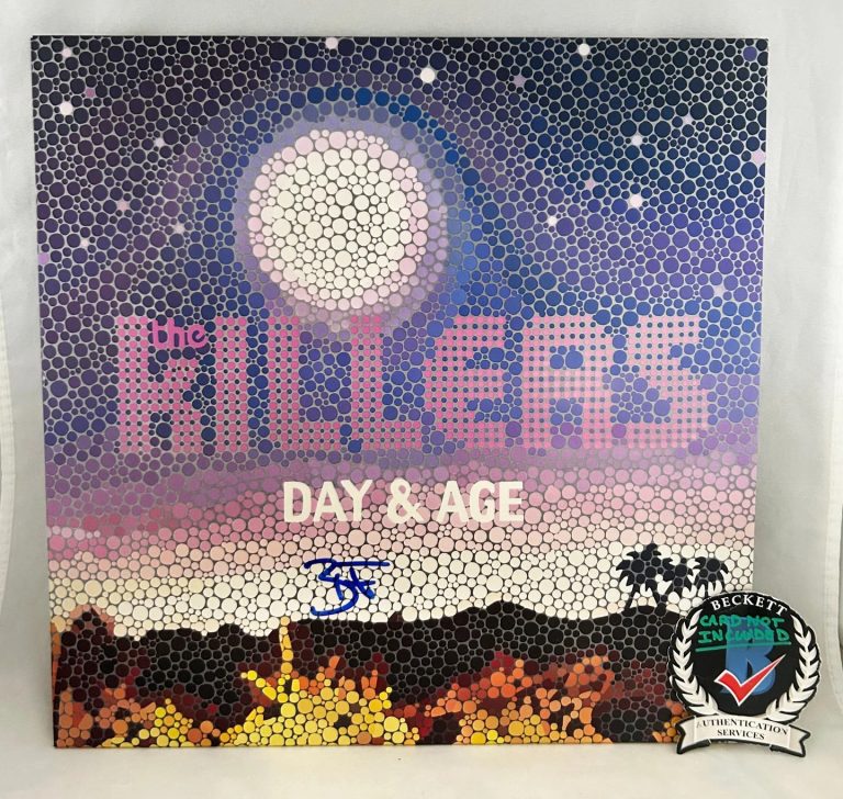 Brandon Flowers Signed Vinyl LP Album Day & Age Beckett BAS COA