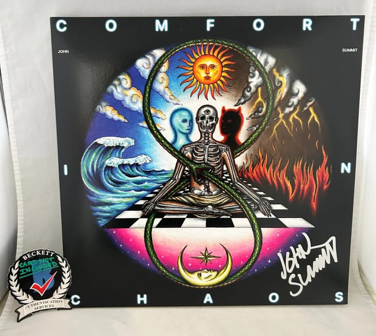 John Summit Signed Vinyl LP Album Comfort Beckett BAS COA