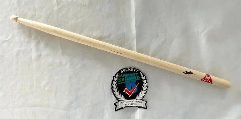 Andy Hurley Signed Drumstick FOB Fall Out Boy Beckett BAS 2 COA