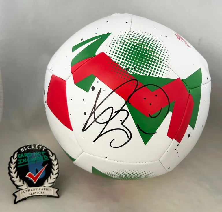 Marco Materazzi Signed Soccer Ball Italy 2006 World Cup Beckett BAS COA
