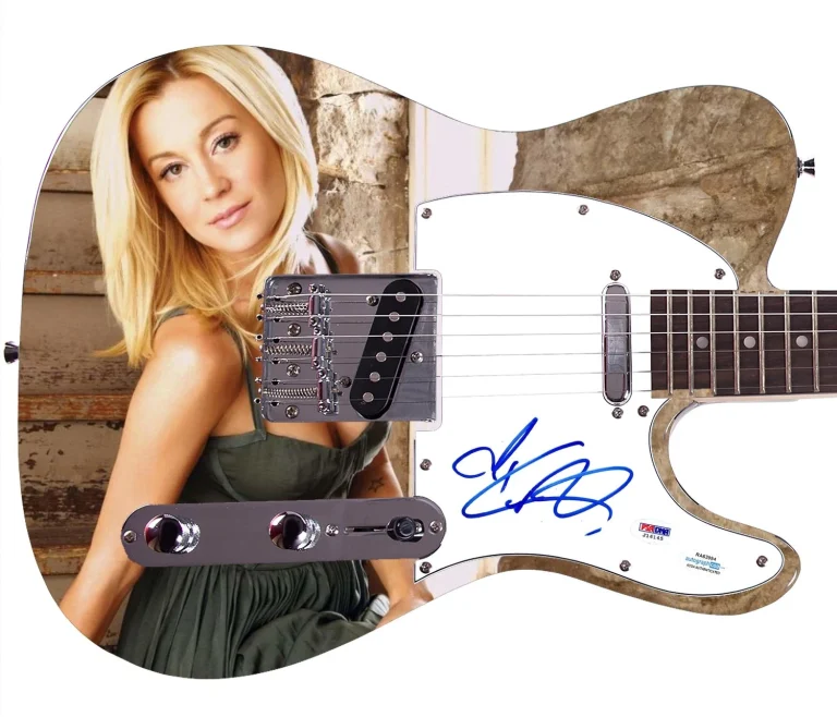 Kellie Pickler Signed Seductive Serenade Custom Graphics Guitar