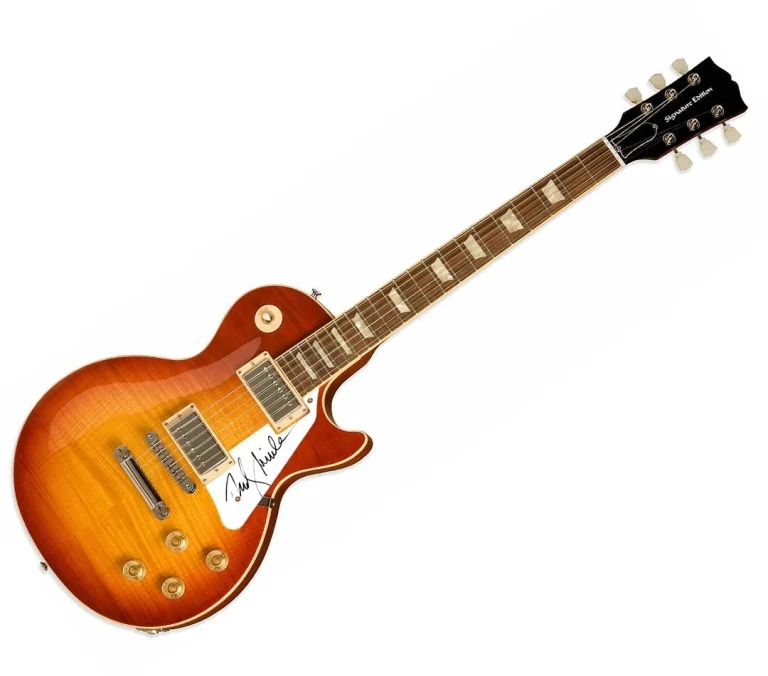 Rudy Guilani Signed Autographed Sunburst Guitar