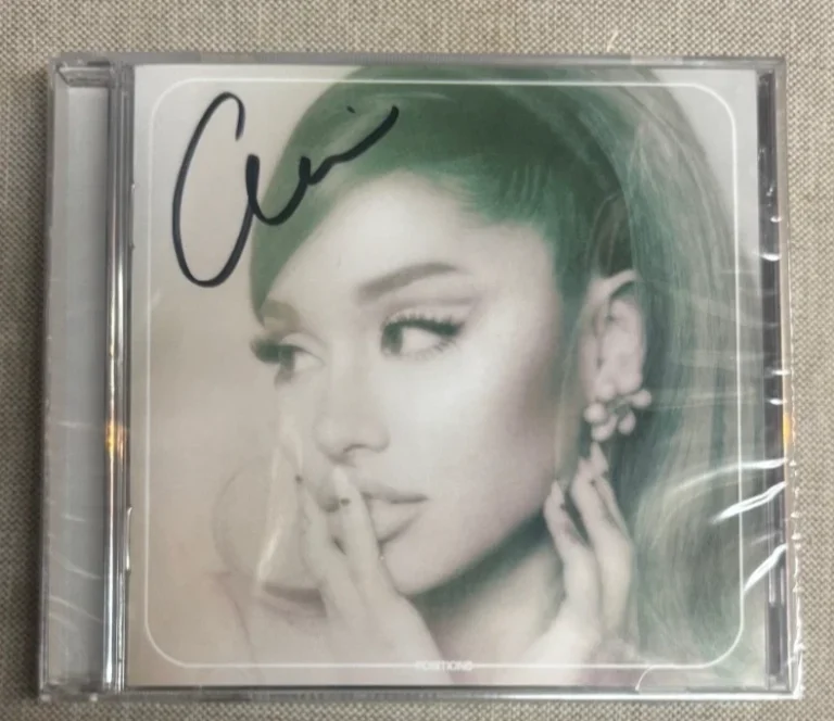Ariana Grande - Positions Signed Autographed CD BRAND NEW SEALED Wicked