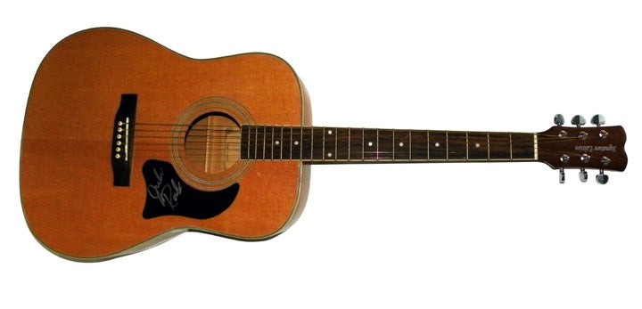 Julie Roberts Signed Autographed Natural Acoustic Guitar
