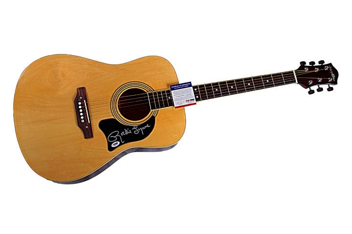 Rockie Lynne Signed Autographed Acoustic Guitar