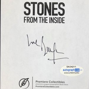The Rolling Stones Bill Wyman Signed Autographed Book ACOA