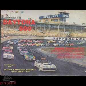 Richard Petty signed 1981 Daytona 500 Program JSA COA NASCAR Auto Winner E314