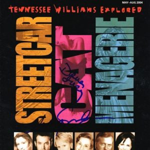 Streetcar Cat Menagerie Signed Magazine Playbill Program