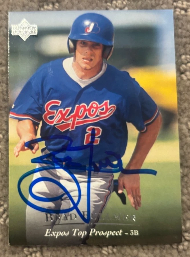 1995 Upper Deck Minor League #90 Brad Fullmer signed autographed card Expos