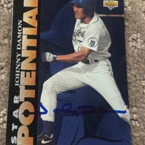 1994 Upper Deck Minor League Baseball #252 Johnny Damon signed autographed card
