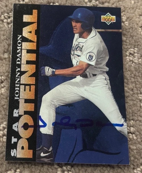 1994 Upper Deck Minor League Baseball #252 Johnny Damon signed autographed card