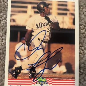 1992 Classic Best Minor League Cliff Floyd signed autographed card #380 Expos