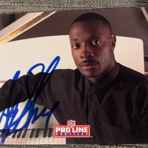 1992 Pro Line Profiles Sterling Sharpe signed autographed card #79 Packers
