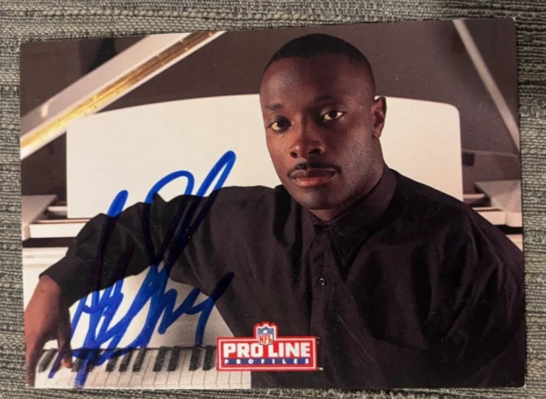 1992 Pro Line Profiles Sterling Sharpe signed autographed card #79 Packers