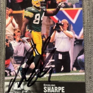 Sterling Sharpe signed autographed 1997 Upper Deck Legends #160 card Packers