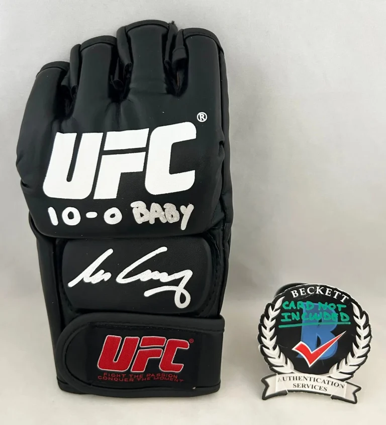 Ian Garry Signed UFC Glove MMA Beckett BAS 1 COA