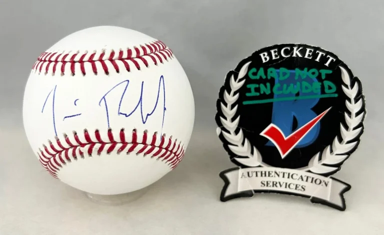 Jim Belushi Signed Authentic MLB Baseball Chicago Cubs Beckett BAS COA