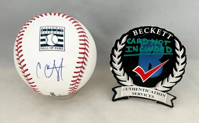 CC Sabathia Signed HOF Baseball New York Yankees Beckett BAS 1 COA