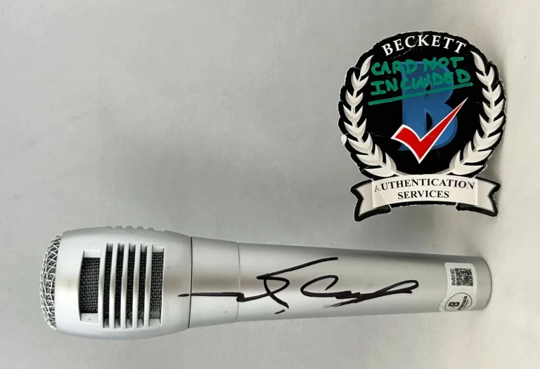 Trey Songz Signed Microphone Beckett BAS COA