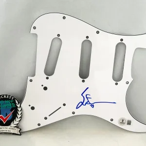 Yngwie Malmsteen Signed Electric Pickguard Beckett BAS 2 COA