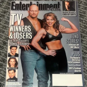 Stone Cold Steve Austin Ivory Entertainment Weekly Unread No Label Magazine WWE
