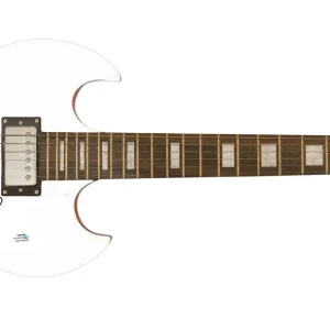 Woody Allen Signed Autographed Photo Guitar ACOA