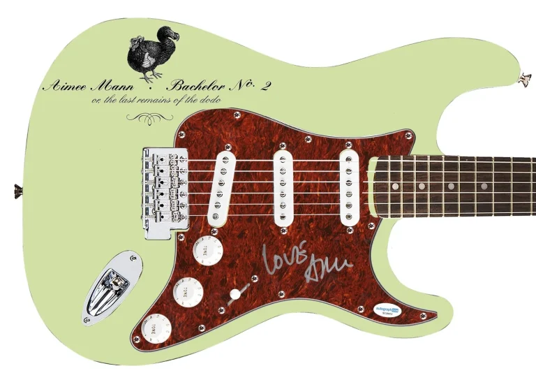 Aimee Mann Autographed 1/1 Bachelor No. 2 Custom Graphics Guitar ACOA