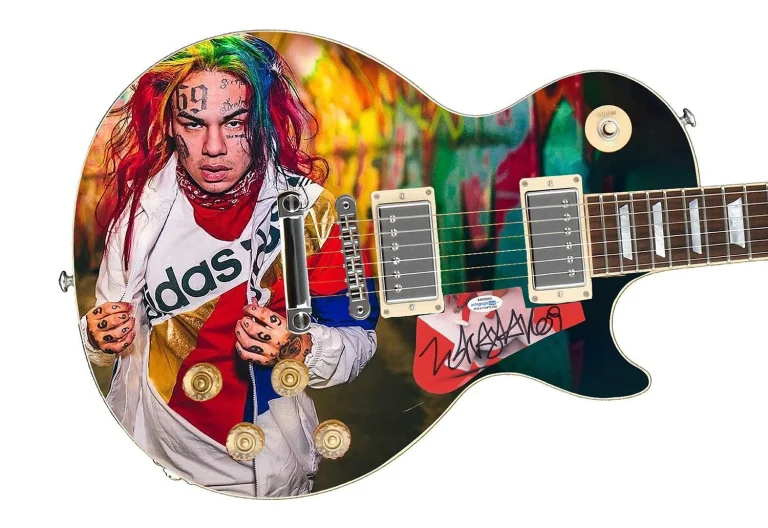 Tekashi69 Signed Autographed Custom Photo Graphics Guitar ACOA ACOA