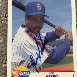 1993 Fleer ProCards Minor League Ricky Otero signed autographed card #2347