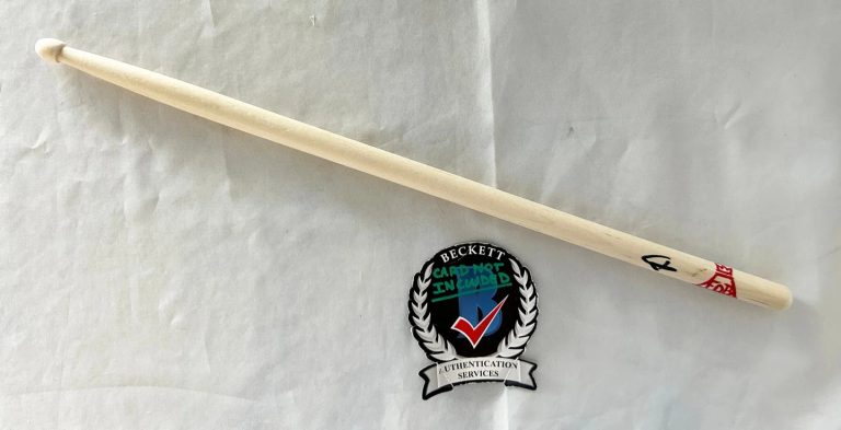 Andy Hurley Signed Drumstick FOB Fall Out Boy Beckett BAS 3 COA
