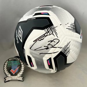 Vincent Candela Signed Soccer Ball France 1998 World Cup Beckett BAS COA
