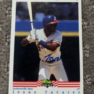 1992 Classic Best Jesus Tavarez signed autographed card #144 - Jacksonville Suns