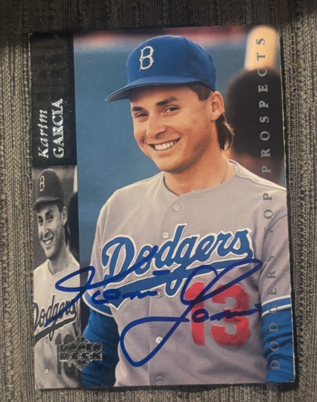 1994 Upper Deck Minor League #103 Karim Garcia signed autographed card