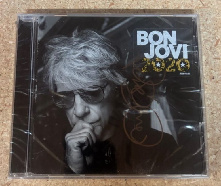 Jon Bon Jovi– 2020 CD (2020) Signed Autographed Auto Edition GOLD