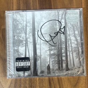 Taylor Swift Folklore Signed Auto Autographed CD Sealed Brand New Exclusive
