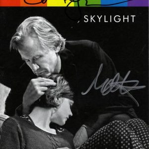 Skylight Signed X3 Bill Nighy Carey Mulligan Playbill