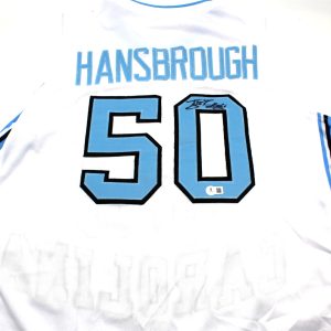 Tyler Hansbrough Signed North Carolina Tar Heels Jersey W/Beckett COA BV10283